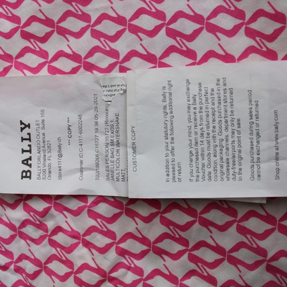 Bally Janelle bag multicolor snakeskin - Picture 4 of 13